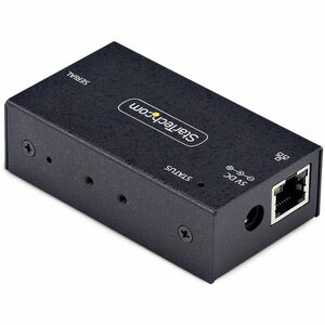 StarTech.com 1-Port Serial to Ethernet Adapter, IP Serial Device Server For Remote RS232 Devices, Wall/DIN Rail Mount, LAN