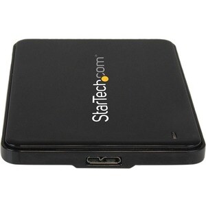 StarTech.com Drive Enclosure - USB 3.0 Host Interface - UASP Support External - Black - 1 x Total Bay - 1 x 2.5" Bay - Pla