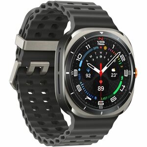 Samsung Galaxy Watch Ultra Smart Watch - Titanium Silver Body Color - Titanium Body Material - LTE - 100 Hour - Health & F