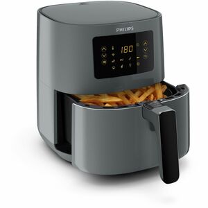 Friggitrice ad aria Philips HD9255 - Elettrico - 1400 W - 4,10 L - Nero, Grigio