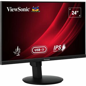ViewSonic VG2409-MHDU-2 24.0" Class Full HD LED Monitor - 16:9 - Black - 60.5 cm (23.8") Viewable - SuperClear IPS - LED B