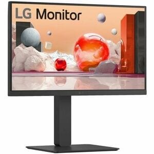 LG 24BA650-B 24" Class Full HD LCD Monitor - 16:9 - Matte Black - 23.8" Viewable - In-plane Switching (IPS) Technology - 1