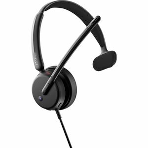 EPOS IMPACT 430T Wired On-ear Mono Headset - Black - Microsoft Teams Certification - Monaural - 32 Ohm - 20 Hz to 20 kHz -