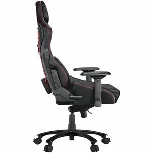 ROG Chariot X gaming chair in racing-car style with Aura RGB lighting featuring an adjustable high-density foam headrest m