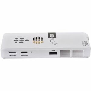 AAXA Technologies pico+ KP-101-04 DLP Projector - 16:9 - Portable - White - 1920 x 1080 - Front - 1080p - Full HD - 1,000: