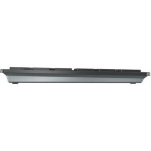 CHERRY KW 9100 SLIM Teclado - Sem fios Conectividade - Inglês (Reino Unido) - Preto, Prata - Tesoura Interruptor de chave 