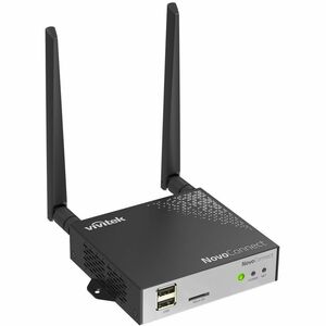 Vivitek NovoConnect NC-X500 Dual Band Wi-Fi 5 IEEE 802.11b/g/n/ac Wireless Presentation Gateway - 2.40 GHz, 5 GHz - 1 x Ne