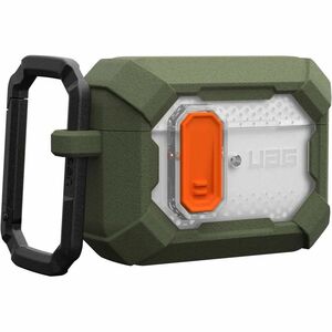 Urban Armor Gear Plasma Rugged Charging Case Apple AirPods Pro (2nd Generation) - Olive Drab - Impact Resistant, Drop Resi
