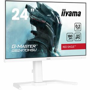 iiyama G-MASTER Red Eagle GB2470HSU-W6 24 Zoll Class Full HD Gaming-LED-Monitor - 16:9 Format - Matt-weiß - 60,5 cm (23,8 