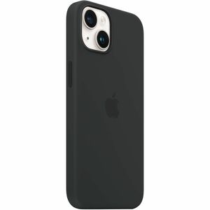 Apple Hülle für Apple iPhone 14 Smartphone - Mitternacht - Seidig, Softtouch - Kratzfest, Sturzsicher - Silikon, MicroFibe