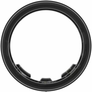 Samsung Galaxy Ring, Size 9, Titanium Black - Android - Accelerometer, PPG Sensor, Temperature Sensor - Sleep Quality, Hea