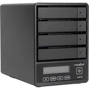 Rocstor Rocpro U35 RAID Storage Unit - 4 x HDD Supported - 72 TB Supported HDD Capacity - Serial ATA/600 - 0 x SSD Support