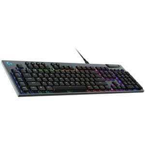 Logitech G G915 X Gaming Keyboard - Cable Connectivity - USB Interface - RGB LED - Spanish - QWERTY Layout - Black - GL Ta