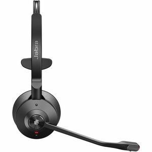 Jabra Engage 55 SE Wired/Wireless Over-the-head, On-ear Mono Headset - Black - Microsoft Teams Certification - Monaural - 