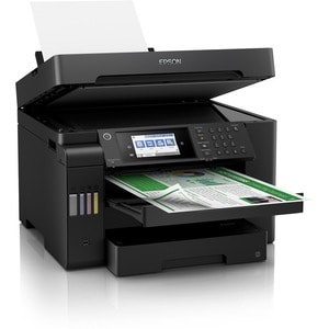 Impresora de inyección de tinta multifunción Epson L15150 Inalámbrico EcoTank - Color - Negro - Copiadora/Fax/Impresora/Es