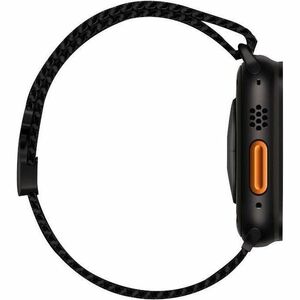 Apple Watch Ultra 2 Smart Watch - 49 mm Case Height - 44 mm Case Width - Noir Case Color - Noir Titane Band Color - Ver Bo