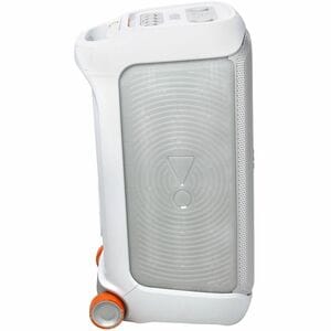 JBL Portable Bluetooth Speaker System - 240 W RMS - White - 40 Hz to 20 kHz - Battery Rechargeable - USB - 1 Pack