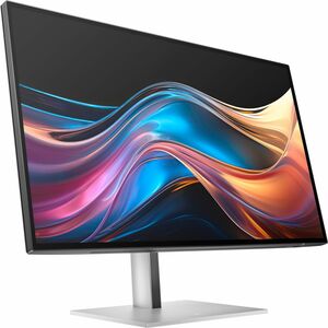 HP 727pq 27" Class WQHD LED Monitor - 16:9 - Natural Silver - 68.6 cm (27") Viewable - In-plane Switching (IPS) Black Tech