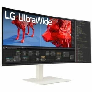 LG Ultrawide 38WR85QC-W 38" Class UWQHD Curved Screen LCD Monitor - 21:9 - 95.3 cm (37.5") Viewable - Nano In-plane Switch