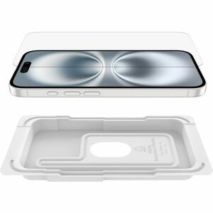 Belkin ScreenForce InvisiGlass 9H Glas Displayschutz für iPhone 15, Apple iPhone 16, Apple iPhone 14 Pro - Transparent - 1