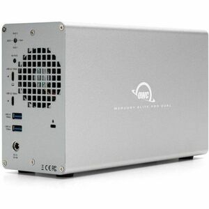 OWC Mercury Elite Pro Dual with 3-Port Hub External Storage Solution - 2 x HDD Supported - 2 x HDD Installed - 16 TB Insta