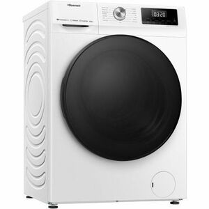 Lavatrice Hisense WFQA8014EVJMW Caricamento Frontale 8 kg - Bianco - Funzione vapore - 1400 Velocità centrifuga (rpm) - 23