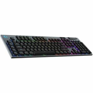 Logitech G G915 X LIGHTSPEED Gaming Keyboard - Wired/Wireless Connectivity - USB Interface - RGB LED - English (US) - Blac