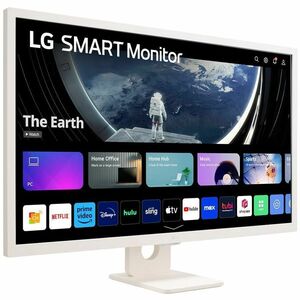 LG 32SR50F-W 32" Class Full HD Smart LCD Monitor - 16:9 - 31.5" Viewable - In-plane Switching (IPS) Technology - 1920 x 10