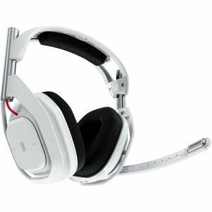 Logitech G Astro A50 (Gen 5) Wireless On-ear, Over-the-head Stereo Gaming Headset - White - Binaural - Circumaural - 1200 
