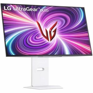 LG UltraGear 32GS95UV-W 32" Class 4K UHD Gaming OLED Monitor - 16:9 - White - 31.4" Viewable - OLED - 3840 x 2160 - 1.07 B