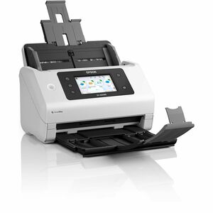 Epson WorkForce DS-800WN Sheetfed Scanner - 600 x 600 dpi Optical - White - 30-bit Color - 10-bit Grayscale - 50 ppm (Mono