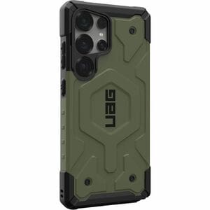 Urban Armor Gear Pathfinder Rugged Case for Samsung Galaxy S25 Ultra Smartphone - Hex pattern - Olive Drab - Impact Resist