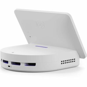 Logitech Logi Dock Flex Multi-purpose Managed Docking Station - 14.1 cm Height x 20.1 cm Width x 17.7 cm Depth - Aluminium
