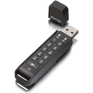 Lecteur flash iStorage datAshur Personal2 - USB 3.2, USB Type A - 256-bit AES - 168 Mo/s Read Speed - 111 Mo/s Write Speed
