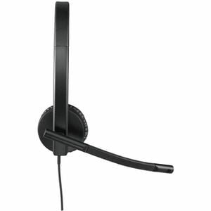 Logitech H570E Kabel Kopfbügel Stereo Headset - Schwarz - Microsoft-Teams-Zertifizierung - Binaural - Ohraufliegend - 20 H