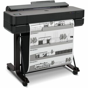 HP Designjet T650 DIN A1 Tintenstrahl-Großformatdrucker - 609,60 mm (24 Zoll) Druckbreite - Farbe - 4 Farbe(n) - 26 s Farb