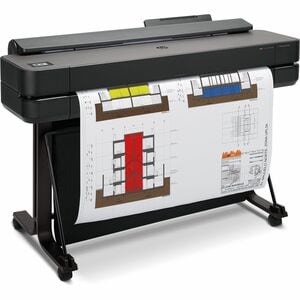 HP Designjet T650 DIN A1 Tintenstrahl-Großformatdrucker - 914,40 mm (36 Zoll) Druckbreite - Farbe - 4 Farbe(n) - 25 s Farb