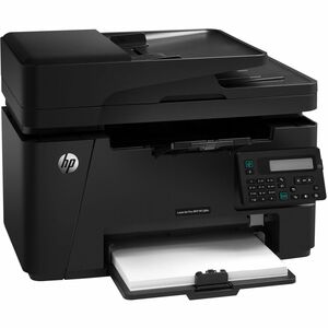 HP LaserJet Pro M128fn Wired Laser Multifunction Printer - Monochrome - Copier/Fax/Printer/Scanner - 21 ppm Mono Print - 6