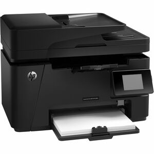 HP LaserJet Pro M128fw Wired & Wireless Laser Multifunction Printer - Monochrome - Copier/Fax/Printer/Scanner - 21 ppm Mon