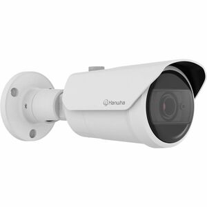 Cámara de red Hanwha QNO-C9083R 8Megapíxel 4K - Color - Bala - Blanco - 30m Infrarrojos Visión Nocturna - H.265, H.264, MJ
