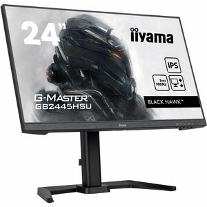 iiyama G-MASTER Black Hawk GB2445HSU-B2 24" Class Full HD LED Monitor - 16:9 - Matte Black - 60.5 cm (23.8") Viewable - In