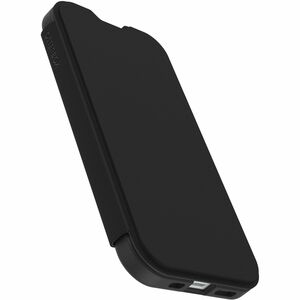 Sacoche de transport OtterBox React - Folio Style Apple iPhone 13, iPhone 14, iPhone 15 Smartphone - Black Crystal (Transp