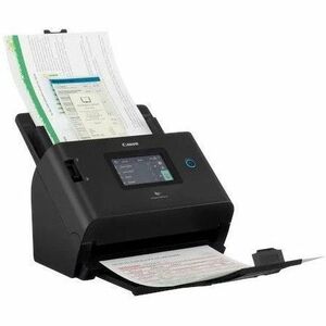 Canon imageFORMULA DR-S350NW Large Format Sheetfed Scanner - 600 dpi Optical - 24-bit Color - 8-bit Grayscale - 50 ppm (Mo