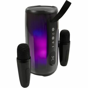 Perfect Choice Cosmo Pórtatil Bluetooth Sistema de Altavoces - 15W RMS - Negro - Batería Recargable - USB