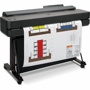 HP Designjet T650 DIN A1 Tintenstrahl-Großformatdrucker - 914,40 mm (36 Zoll) Druckbreite - Farbe - 4 Farbe(n) - 25 s Farb