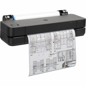 HP Designjet T250 DIN A1 Tintenstrahl-Großformatdrucker - 609,60 mm (24 Zoll) Druckbreite - Farbe - 4 Farbe(n) - 30 s Farb