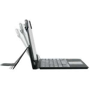 Housse/Clavier MOBILIS Universal pour 22,9 cm (9") à 27,9 cm (11") Tablette - Français Clavier - Noir - Résistant aux choc