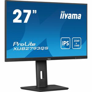 iiyama ProLite XUB2793QS-B7 27 Zoll Class WQHD LED-Monitor - 16:9 Format - Mattschwarz - 68,6 cm (27 Zoll) Viewable - IPS-