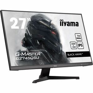 iiyama G-MASTER Black Hawk G2745QSU-B2 27 Zoll Class WQHD Gaming-LED-Monitor - 16:9 Format - Mattschwarz - 68,6 cm (27 Zol