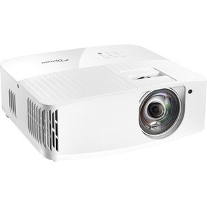 Optoma UHD35STx 3D Objektiv mit kurzer Brennweite (Short Throw) Wandmontierbar DLP-Projektor - 16:9 - Weiß - Hoher Dynamik